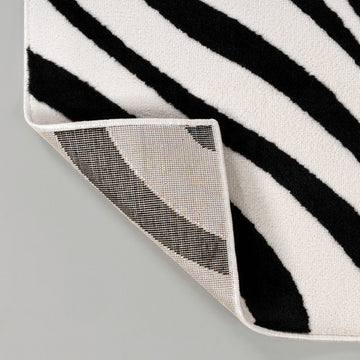 Maribo Abstract Groovy Striped Area Rug